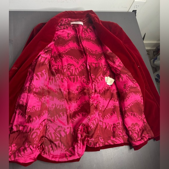 R.e.d Valentino Garavani Velvet Blazer - Picture 7 of 14